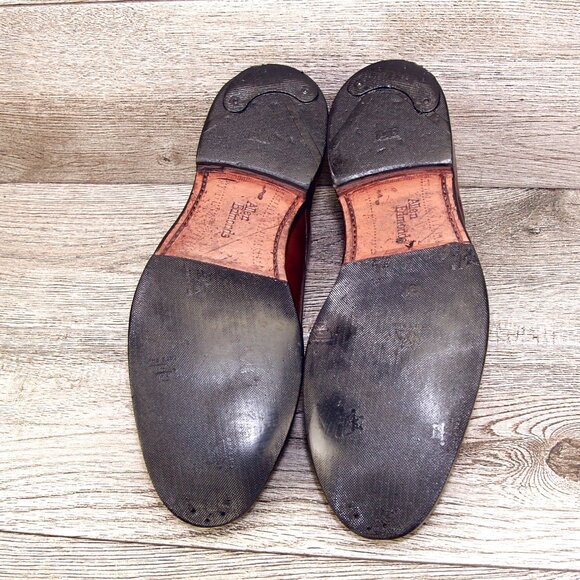 Allen Edmonds KENILWORTH 8 D Bourbon * add $15 new Cedar Trees - Picture 3 of 13